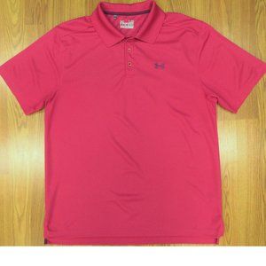 UNDER ARMOUR HEATGEAR LOOSE FIT POLYESTER SHIRT MAGENTA Sz LARGE, L